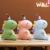 1pc New Creative Candy Color Dinosaur Plush Doll Sleeping Pillow For Children